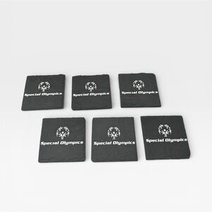 6 Stone Special Olympics Drink Coasters